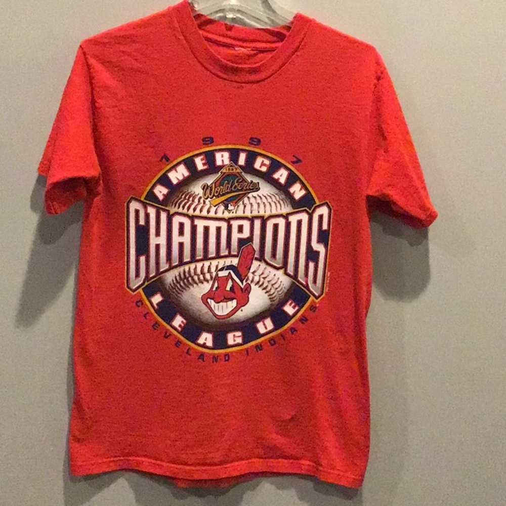 Vintage 1997 Cleveland Indians World Series t-shirt